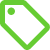Green price tag